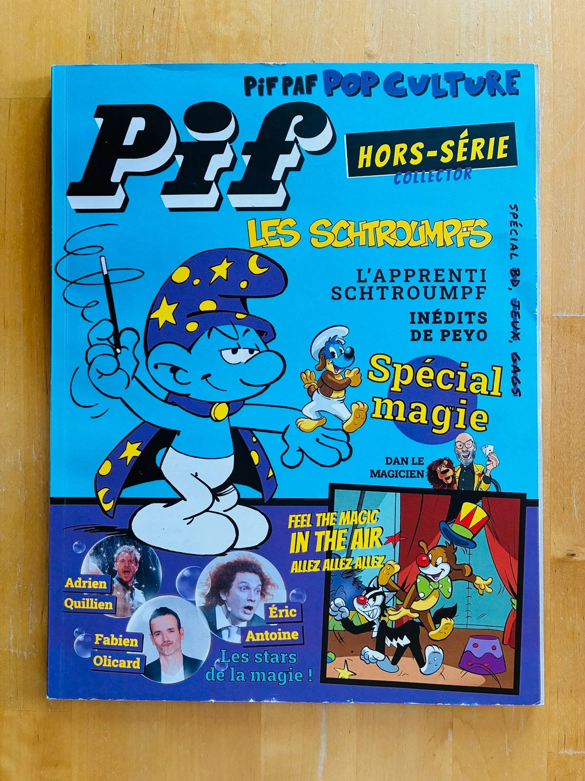 Revue Pif hors série collector spéciale Schtroumpfs.